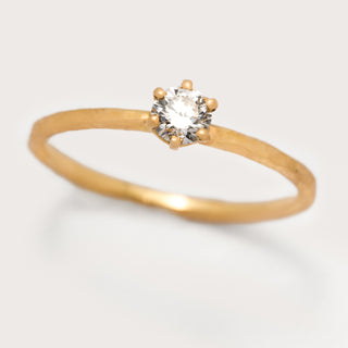 Diamond solitair ring