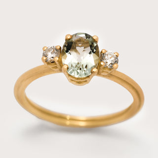 Triple band tourmaline & diamonds