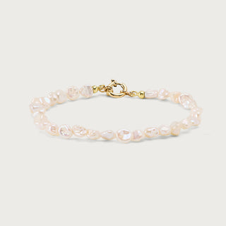 Keshi pearl bracelet
