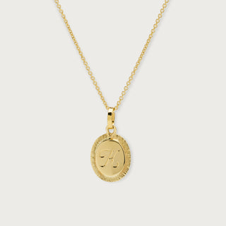 Stella initial necklace