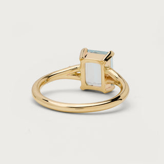 Viv aquamarine ring