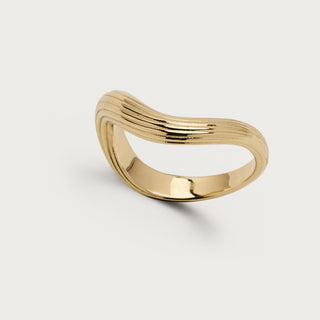 Wave ring groove