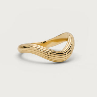 Wave ring groove