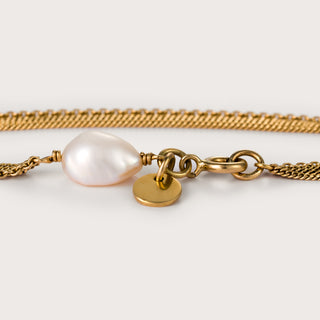 Quadruple freshwater pearl bracelet